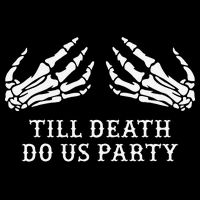 Bachelorette Party Till Death Do Us Party Halloween Cooling Performance Crew T-Shirt