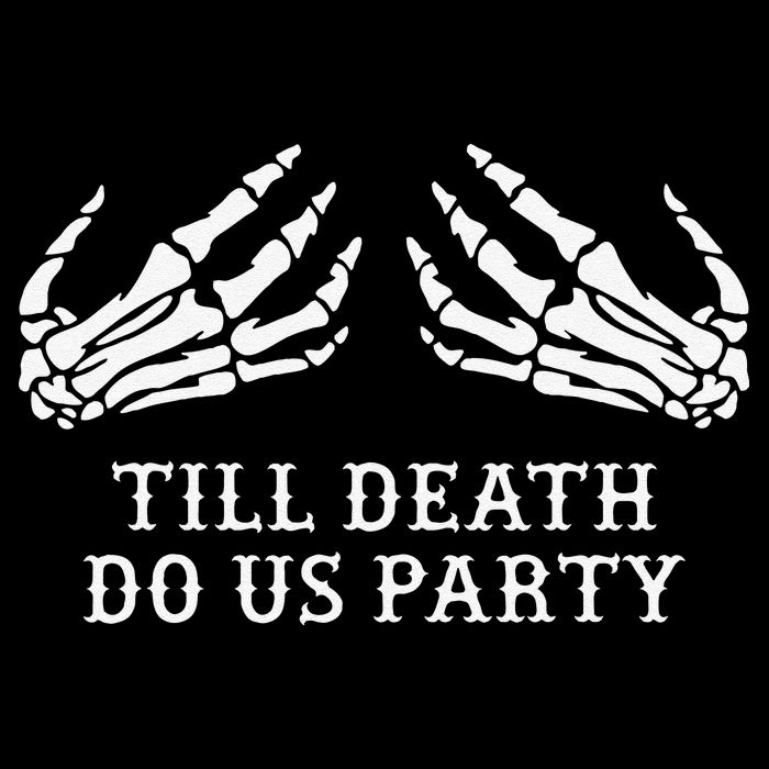Bachelorette Party Till Death Do Us Party Halloween Cooling Performance Crew T-Shirt