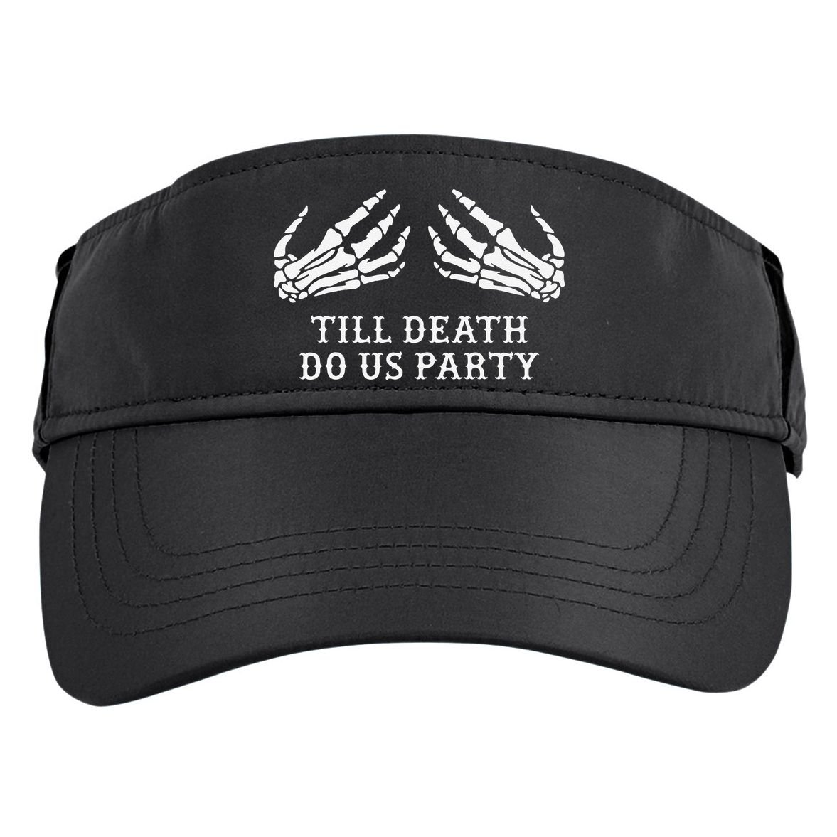 Bachelorette Party Till Death Do Us Party Halloween Adult Drive Performance Visor