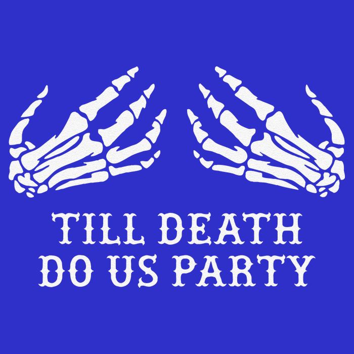 Bachelorette Party Till Death Do Us Party Halloween Baby Bodysuit
