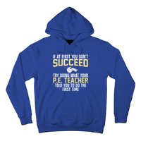 Best Pe Teacher Art Physical Education Teacher Gift Hoodie