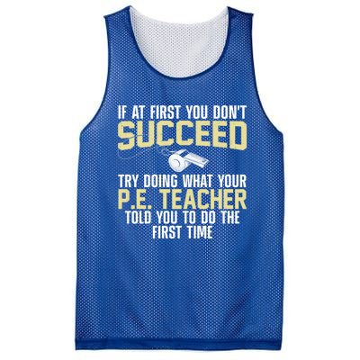 Best Pe Teacher Art Physical Education Teacher Gift Mesh Reversible Basketball Jersey Tank