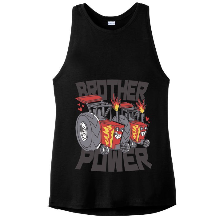 Brother Power Tractor Ladies PosiCharge Tri-Blend Wicking Tank