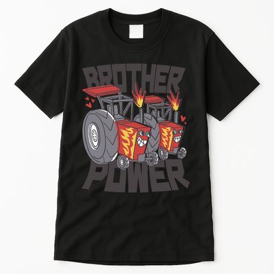 Brother Power Tractor Tall T-Shirt