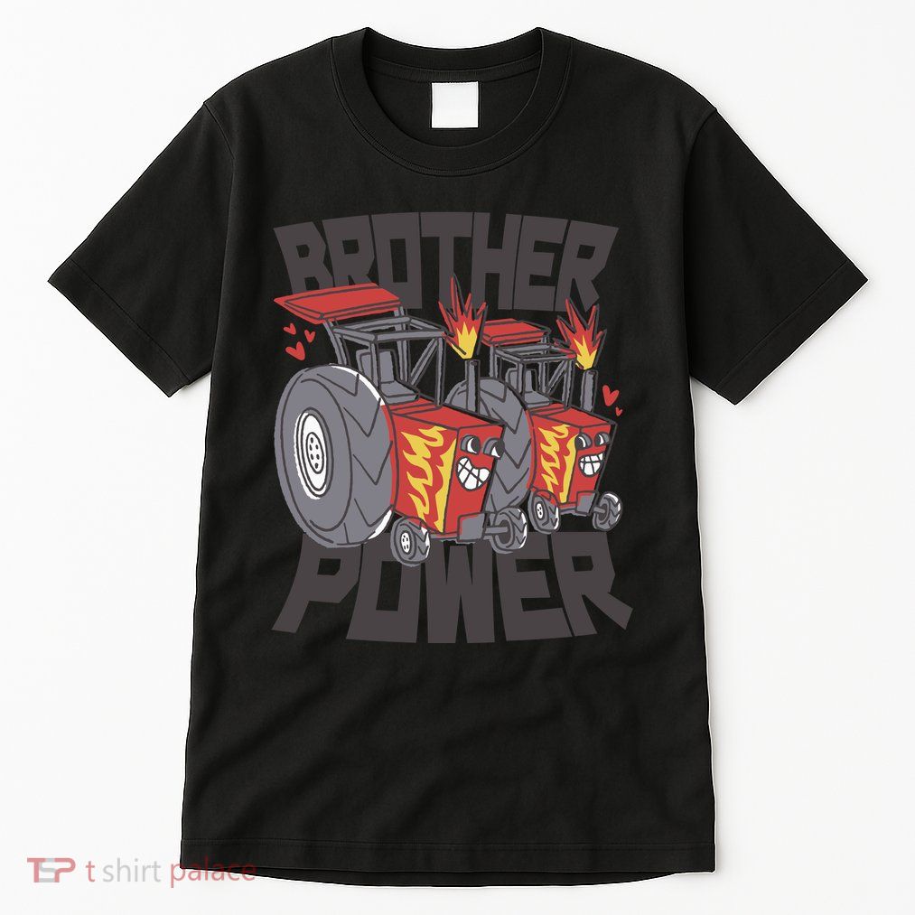 Brother Power Tractor Tall T-Shirt