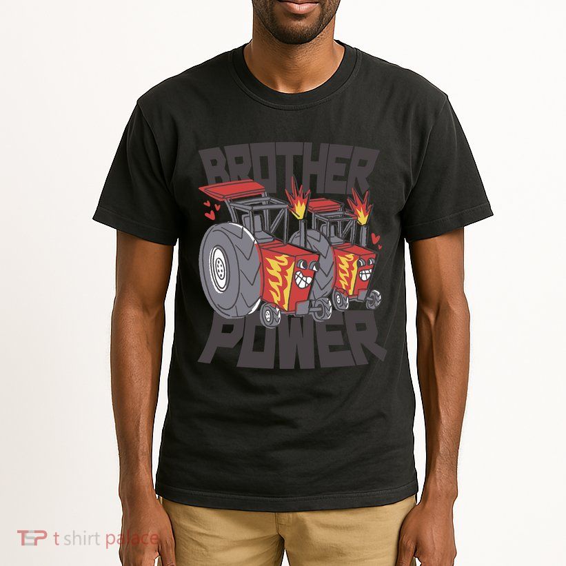 Brother Power Tractor Tall T-Shirt