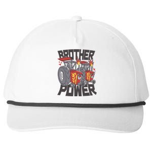 Brother Power Tractor Snapback Five-Panel Rope Hat