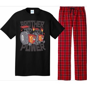 Brother Power Tractor Pajama Set