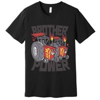 Brother Power Tractor Premium T-Shirt