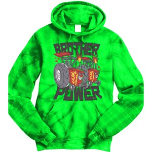 Brother Power Tractor Tie Dye Hoodie