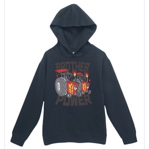 Brother Power Tractor Urban Pullover Hoodie