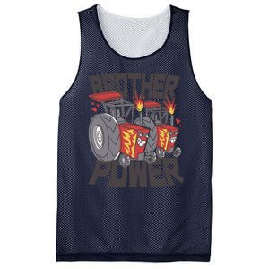 Brother Power Tractor Mesh Reversible Basketball Jersey Tank