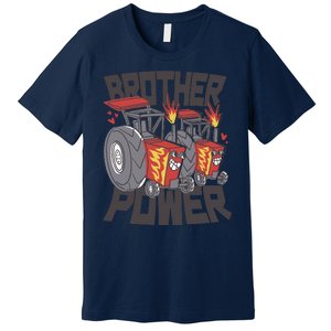 Brother Power Tractor Premium T-Shirt