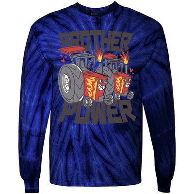 Brother Power Tractor Tie-Dye Long Sleeve Shirt