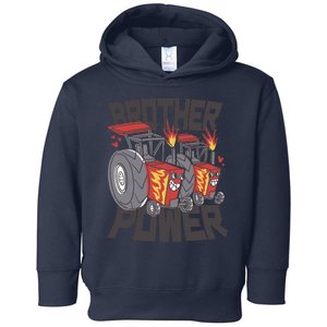 Brother Power Tractor Toddler Hoodie