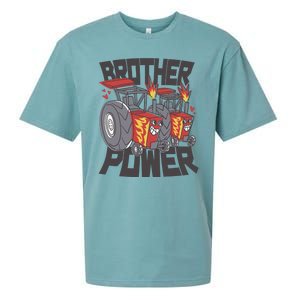 Brother Power Tractor Sueded Cloud Jersey T-Shirt