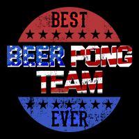 Beer Pong Team Player Independence Day Patriotic Usa Flag Gift Sustainable Bucket Hat