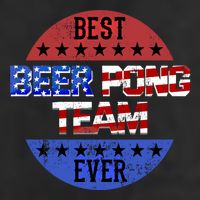 Beer Pong Team Player Independence Day Patriotic Usa Flag Gift Adult Drive Performance Visor
