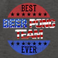 Beer Pong Team Player Independence Day Patriotic Usa Flag Gift Vector Backpack