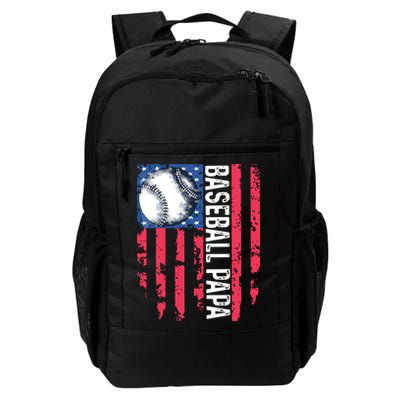 Baseball Papa Tee Coach Fathers Day Backpack