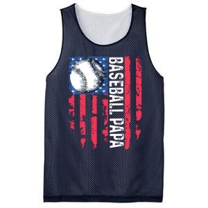 Baseball Papa Tee Coach Fathers Day Mesh Reversible Basketball Jersey Tank