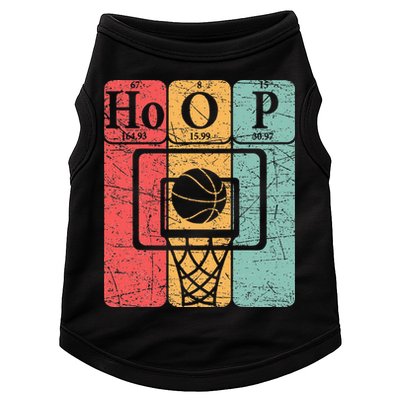 Basketball Periodic Table Elements Science Nerd Basketballer Doggie Tank