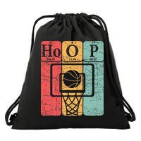 Basketball Periodic Table Elements Science Nerd Basketballer Drawstring Bag
