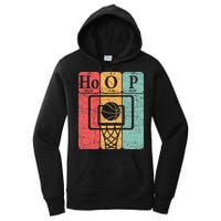 Basketball Periodic Table Elements Science Nerd Basketballer Women's Pullover Hoodie