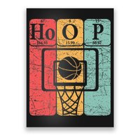 Basketball Periodic Table Elements Science Nerd Basketballer Poster