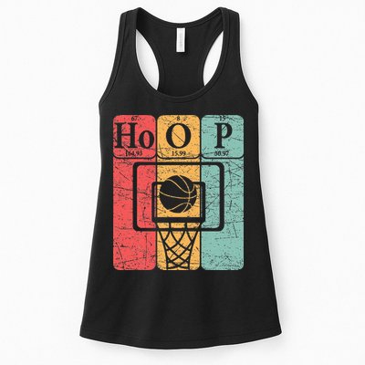 Basketball Periodic Table Elements Science Nerd Basketballer Womens Tank Top