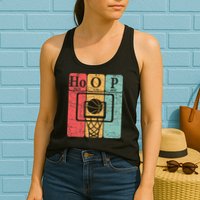 Basketball Periodic Table Elements Science Nerd Basketballer Womens Tank Top