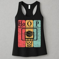 Basketball Periodic Table Elements Science Nerd Basketballer Womens Tank Top