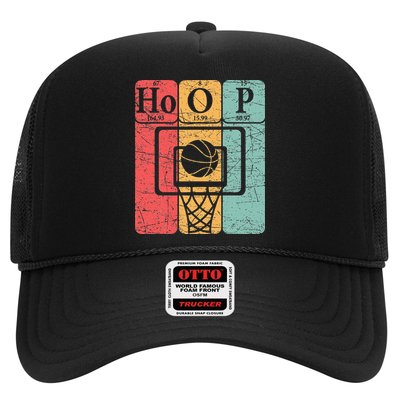 Basketball Periodic Table Elements Science Nerd Basketballer Trucker Hat