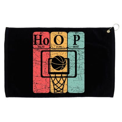 Basketball Periodic Table Elements Science Nerd Basketballer Grommeted Golf Towel