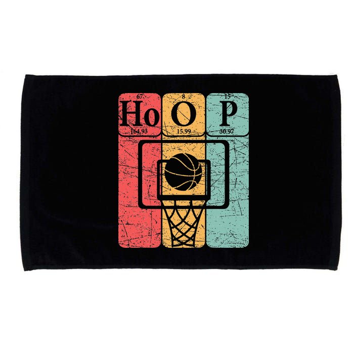 Basketball Periodic Table Elements Science Nerd Basketballer Microfiber Hand Towel