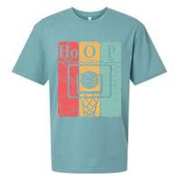 Basketball Periodic Table Elements Science Nerd Basketballer Sueded Cloud Jersey T-Shirt