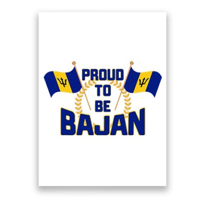 Barbados Proud To Be Bajan Poster