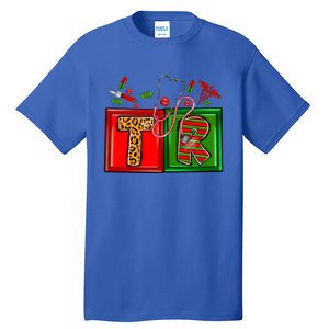 Buffalo Plaid Tr Nurse Christmas Stethoscope Xmas Pajama Gift Tall T-Shirt