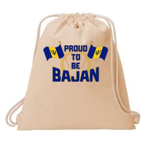 Barbados Proud To Be Bajan Drawstring Bag