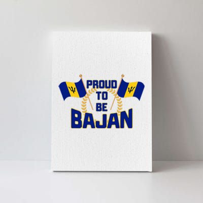 Barbados Proud To Be Bajan Canvas