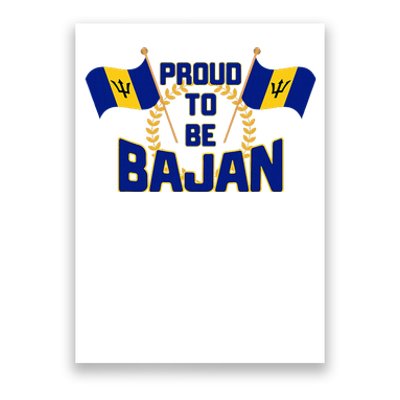 Barbados Proud To Be Bajan Poster