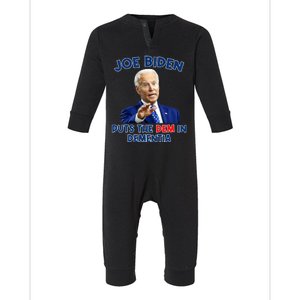 Biden Puts The Dem In Dementia Infant Fleece One Piece