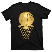 Basketball Player Trophy Game Coach Sports Lover T-Shirt