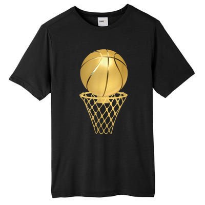 Basketball Player Trophy Game Coach Sports Lover Tall Fusion ChromaSoft Performance T-Shirt