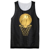 Basketball Player Trophy Game Coach Sports Lover Mesh Reversible Basketball Jersey Tank