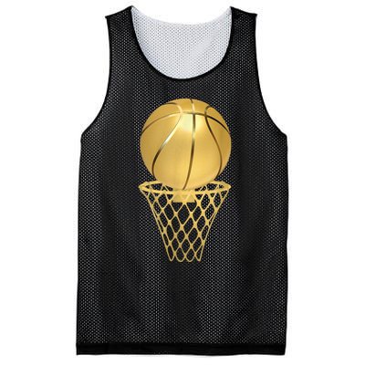 Basketball Player Trophy Game Coach Sports Lover Mesh Reversible Basketball Jersey Tank