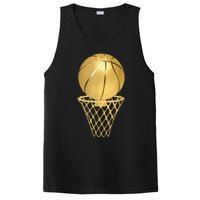 Basketball Player Trophy Game Coach Sports Lover PosiCharge Competitor Tank