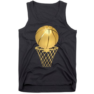 Basketball Player Trophy Game Coach Sports Lover Tank Top