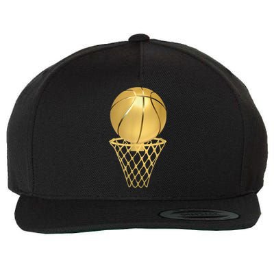 Basketball Player Trophy Game Coach Sports Lover Wool Snapback Cap