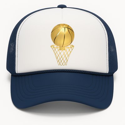 Basketball Player Trophy Game Coach Sports Lover Trucker Hat